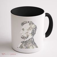 Abraham Lincoln Portrait Gettysburg Address Coffee Mug thumb 1
