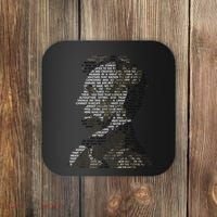 Abraham Lincoln Portrait Gettysburg Address Coaster thumb 0