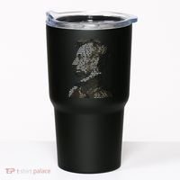 Abraham Lincoln Portrait Gettysburg Address Tumbler thumb 0