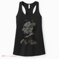 Abraham Lincoln Portrait Gettysburg Address Women's Tank Top thumb 0
