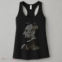 Abraham Lincoln Portrait Gettysburg Address Women's Tank Top thumb 3