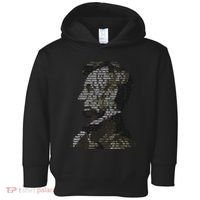 Abraham Lincoln Portrait Gettysburg Address Toddler Hoodie thumb 0