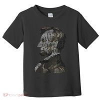 Abraham Lincoln Portrait Gettysburg Address Toddler T-Shirt thumb 0
