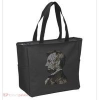 Abraham Lincoln Portrait Gettysburg Address Tote Bag thumb 2