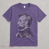 Abraham Lincoln Portrait Gettysburg Address T-Shirt thumb 4