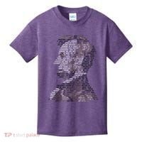 Abraham Lincoln Portrait Gettysburg Address Kids T-Shirt thumb 0