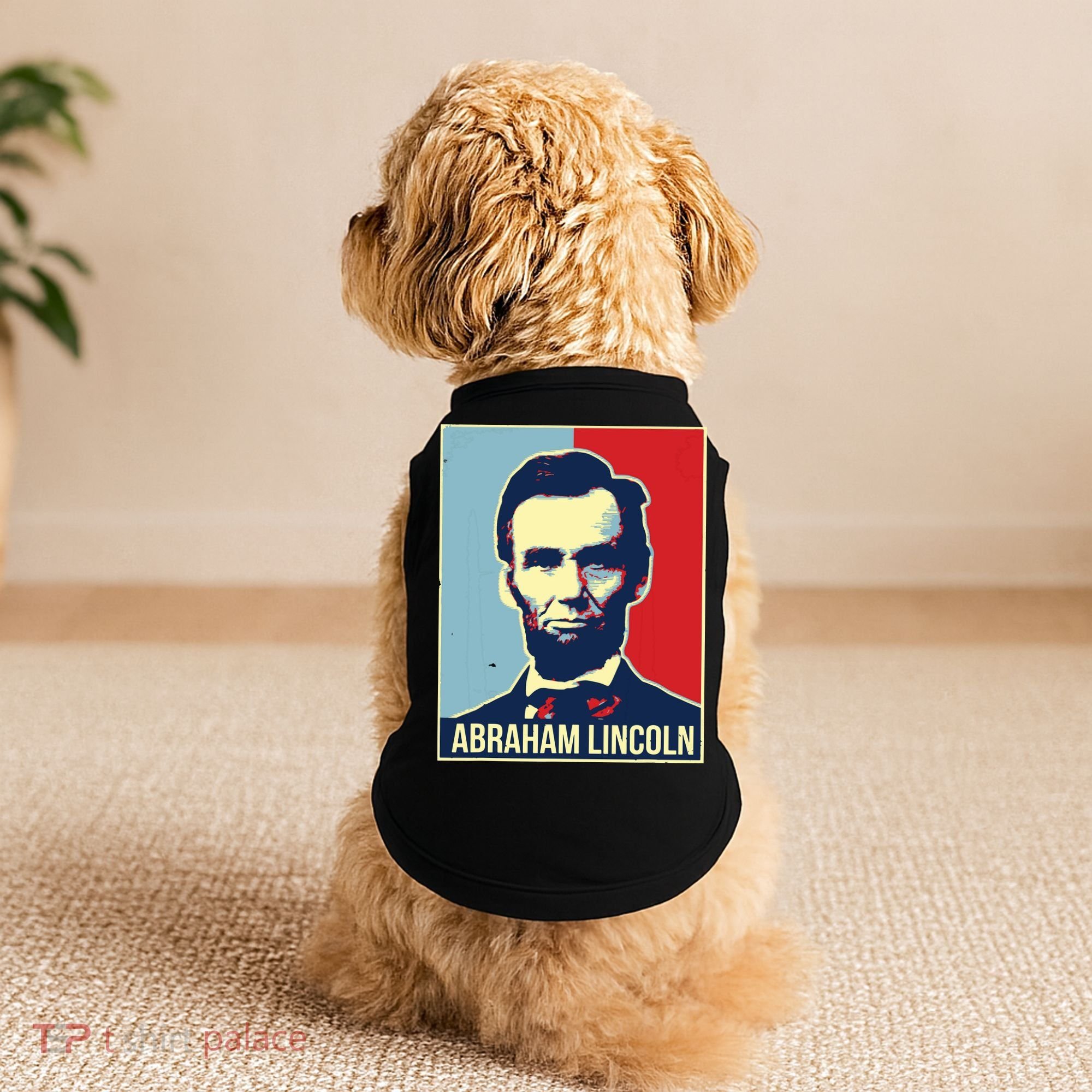 Abraham Lincoln President Doggie Tank