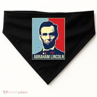Abraham Lincoln President USA-Made Doggie Bandana