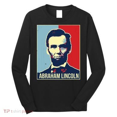 Abraham Lincoln President Long Sleeve Shirt