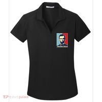 Abraham Lincoln President Women's Dry Zone Grid Polo thumb 0