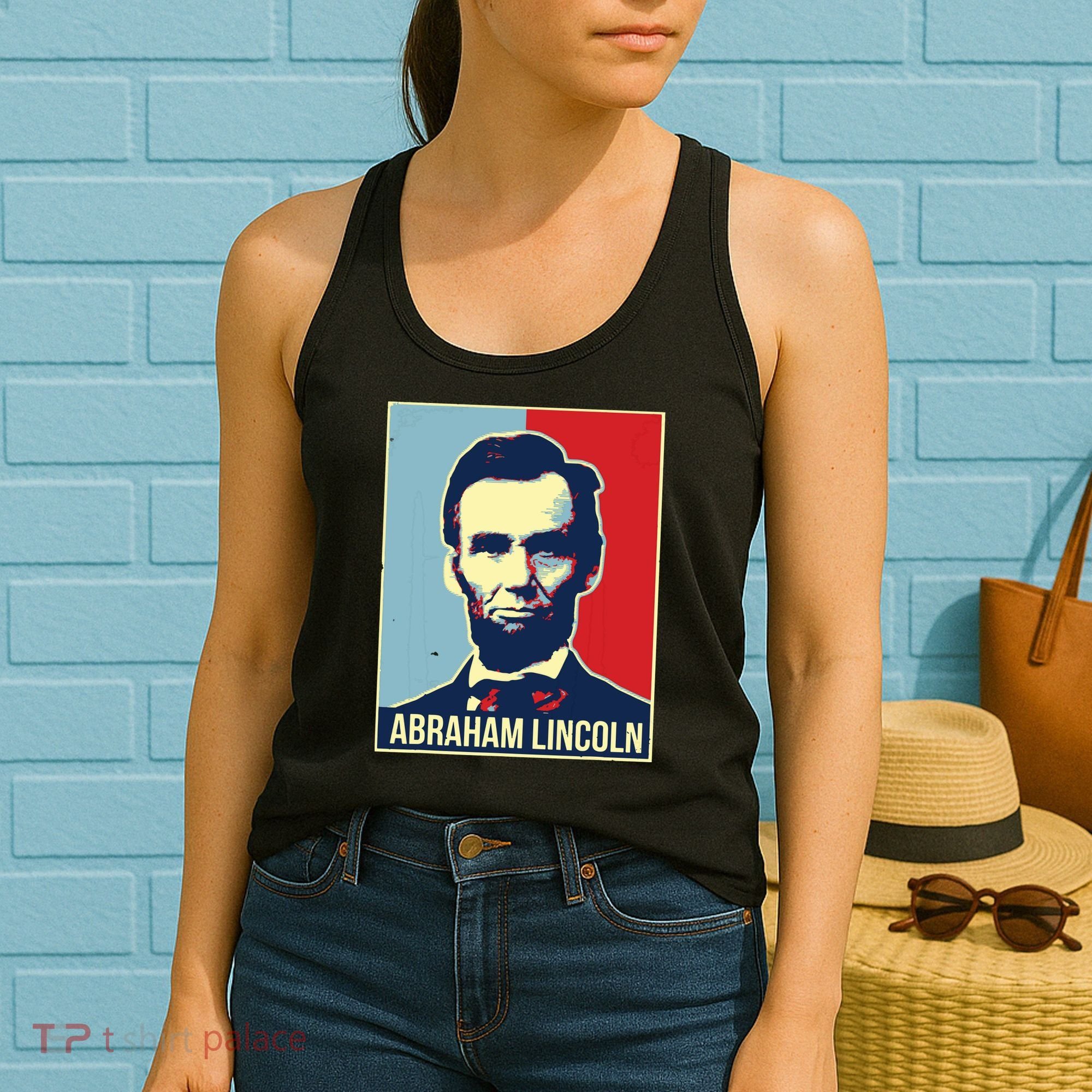 Abraham Lincoln President Women's Tank Top