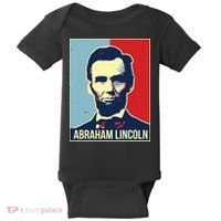 Abraham Lincoln President Baby Bodysuit thumb 0