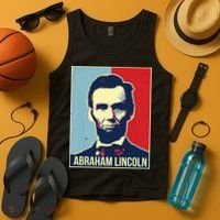 Abraham Lincoln President Tank Top thumb 4