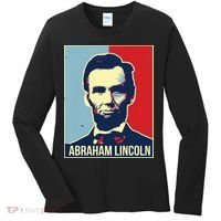 Abraham Lincoln President Women's Long Sleeve Shirt thumb 0