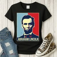 Abraham Lincoln President Women's T-Shirt thumb 3