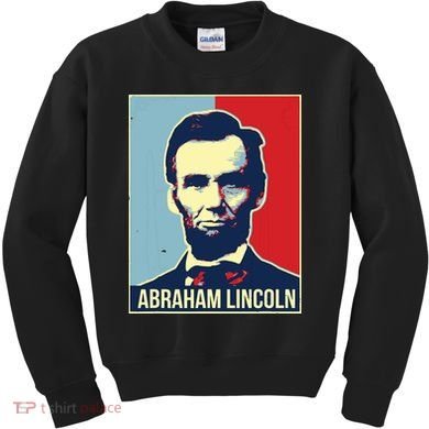 Abraham Lincoln President Kids Sweatshirt