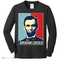 Abraham Lincoln President Kids Long Sleeve Shirt thumb 0