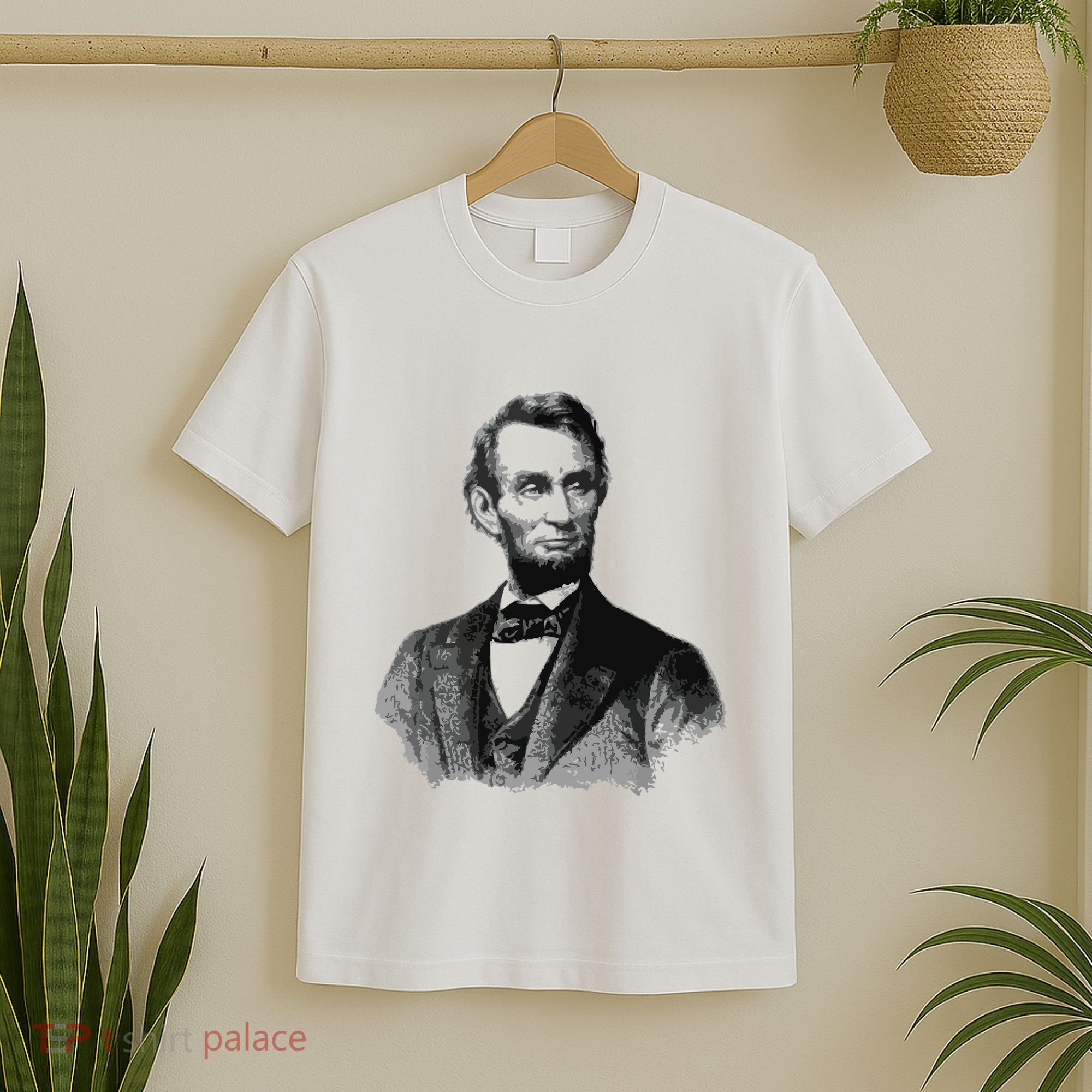 Abraham Lincoln Presidential Portrait Vintage Abe Lincoln T-Shirt