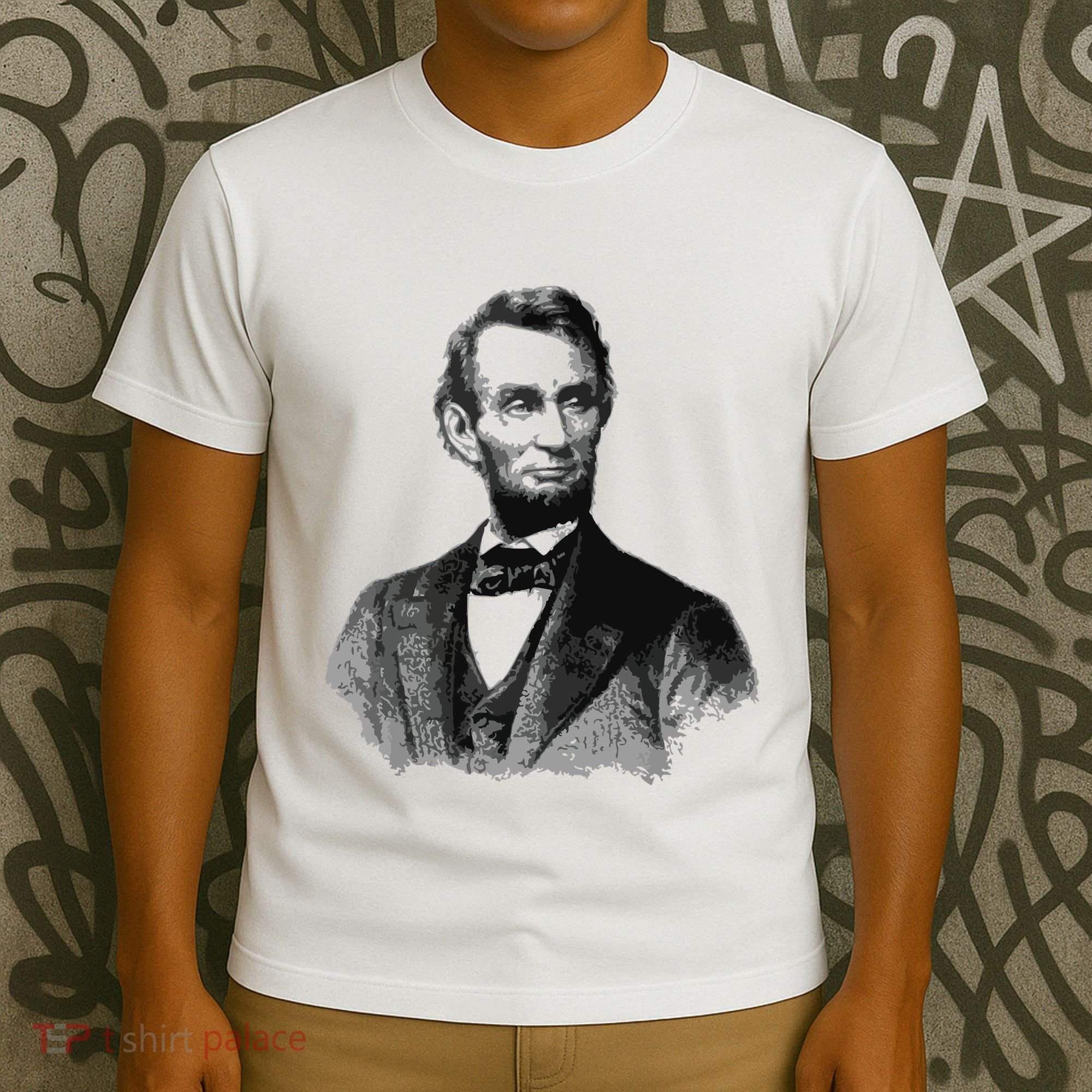 Abraham Lincoln Presidential Portrait Vintage Abe Lincoln T-Shirt
