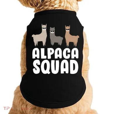 Alpaca Squad Doggie Tank