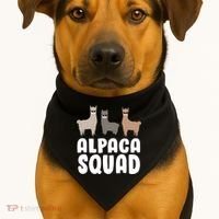 Alpaca Squad USA-Made Doggie Bandana thumb 1