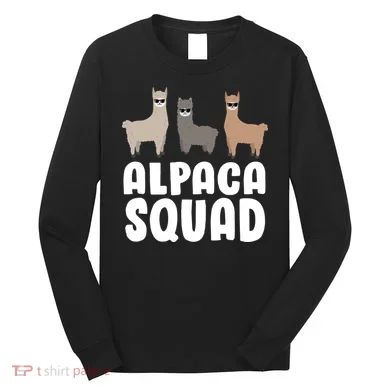 Alpaca Squad Long Sleeve Shirt