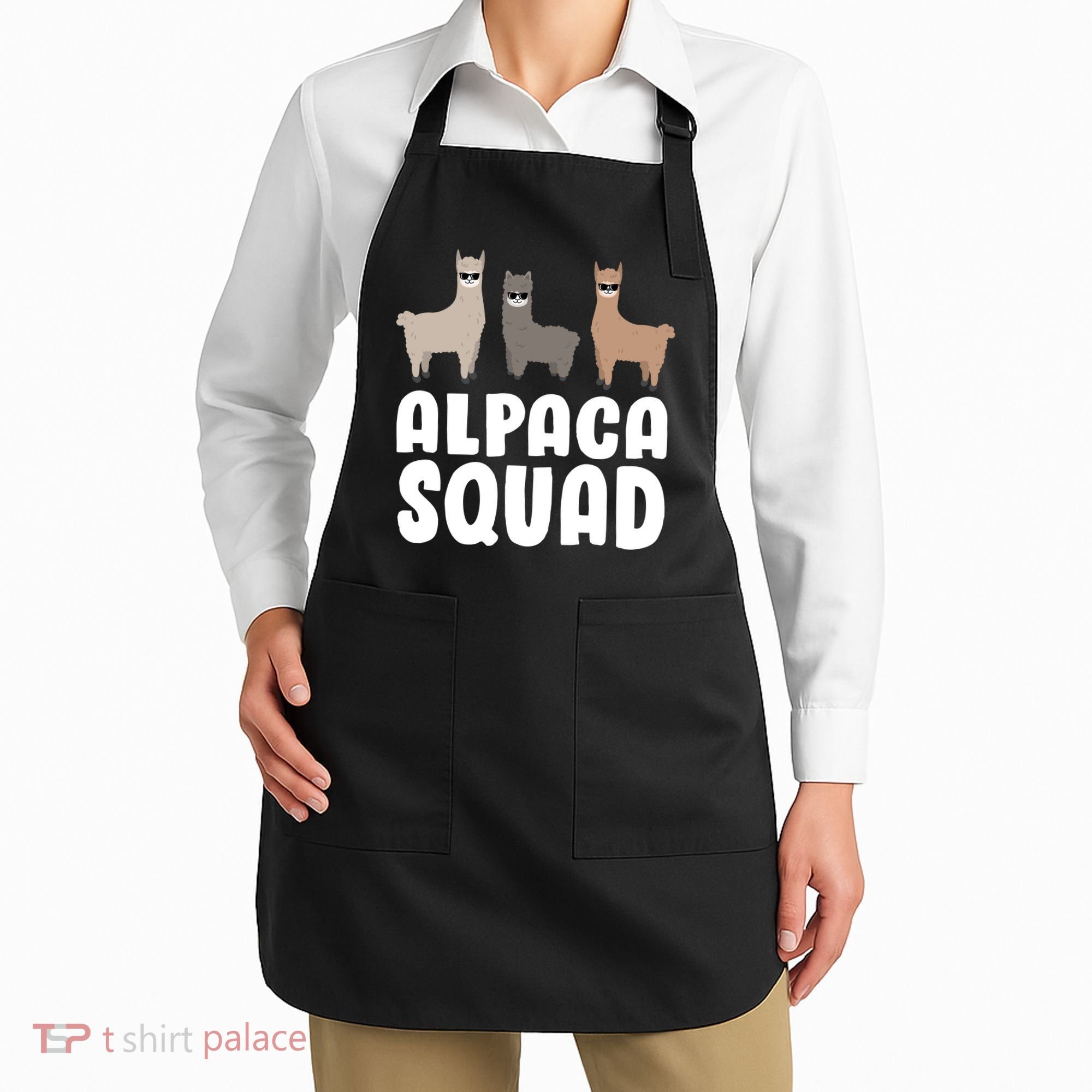 Alpaca Squad Apron