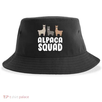 Alpaca Squad Sustainable Bucket Hat