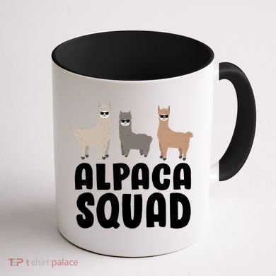 Alpaca Squad Coffee Mug back