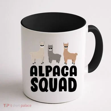 Alpaca Squad Coffee Mug back