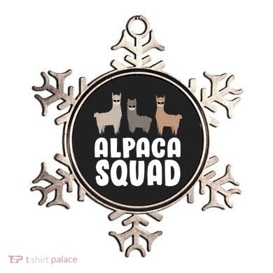 Alpaca Squad Ornament