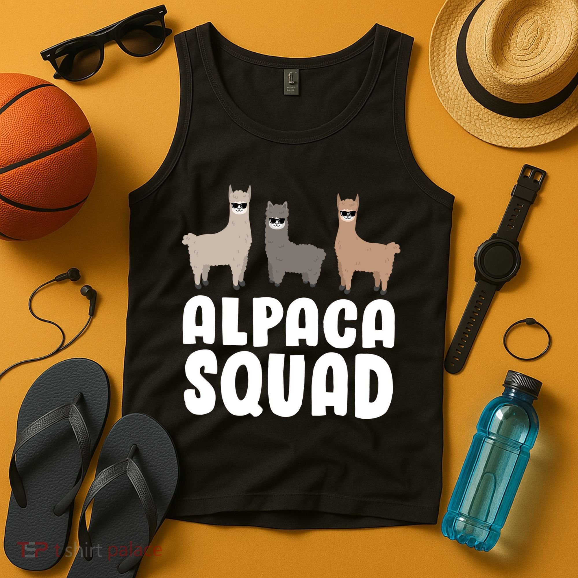 Alpaca Squad Tank Top