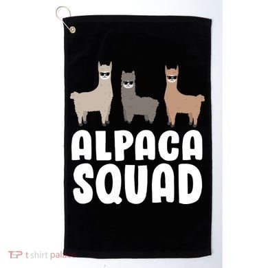 Alpaca Squad Golf Towel