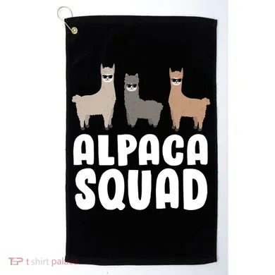 Alpaca Squad Golf Towel