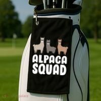 Alpaca Squad Golf Towel thumb 2