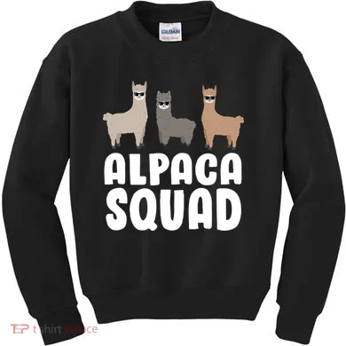 Alpaca Squad Kids Sweatshirt