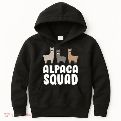 Alpaca Squad Kids Hoodie