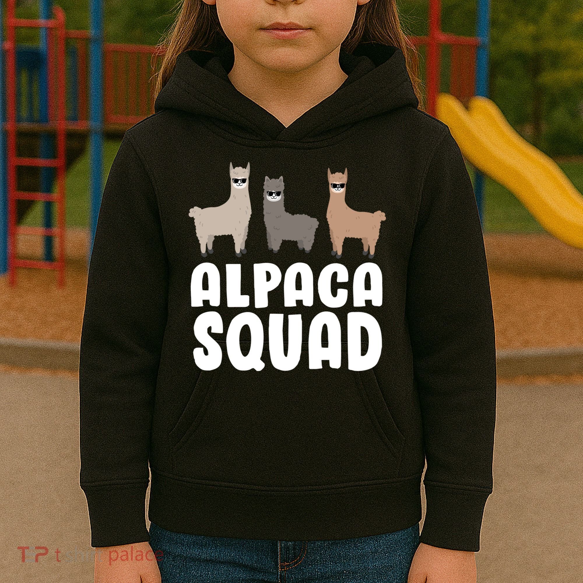 Alpaca Squad Kids Hoodie