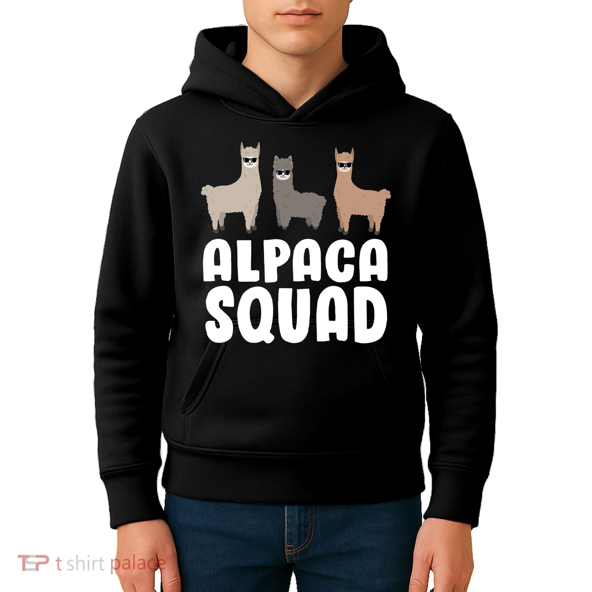 Alpaca Squad Kids Hoodie