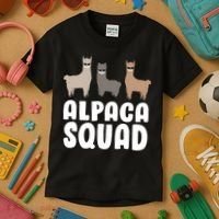 Alpaca Squad Kids T-Shirt thumb 3