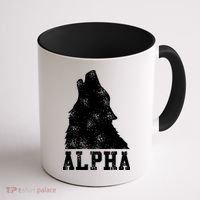 Alpha Wolf Coffee Mug thumb 1