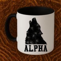 Alpha Wolf Coffee Mug thumb 2