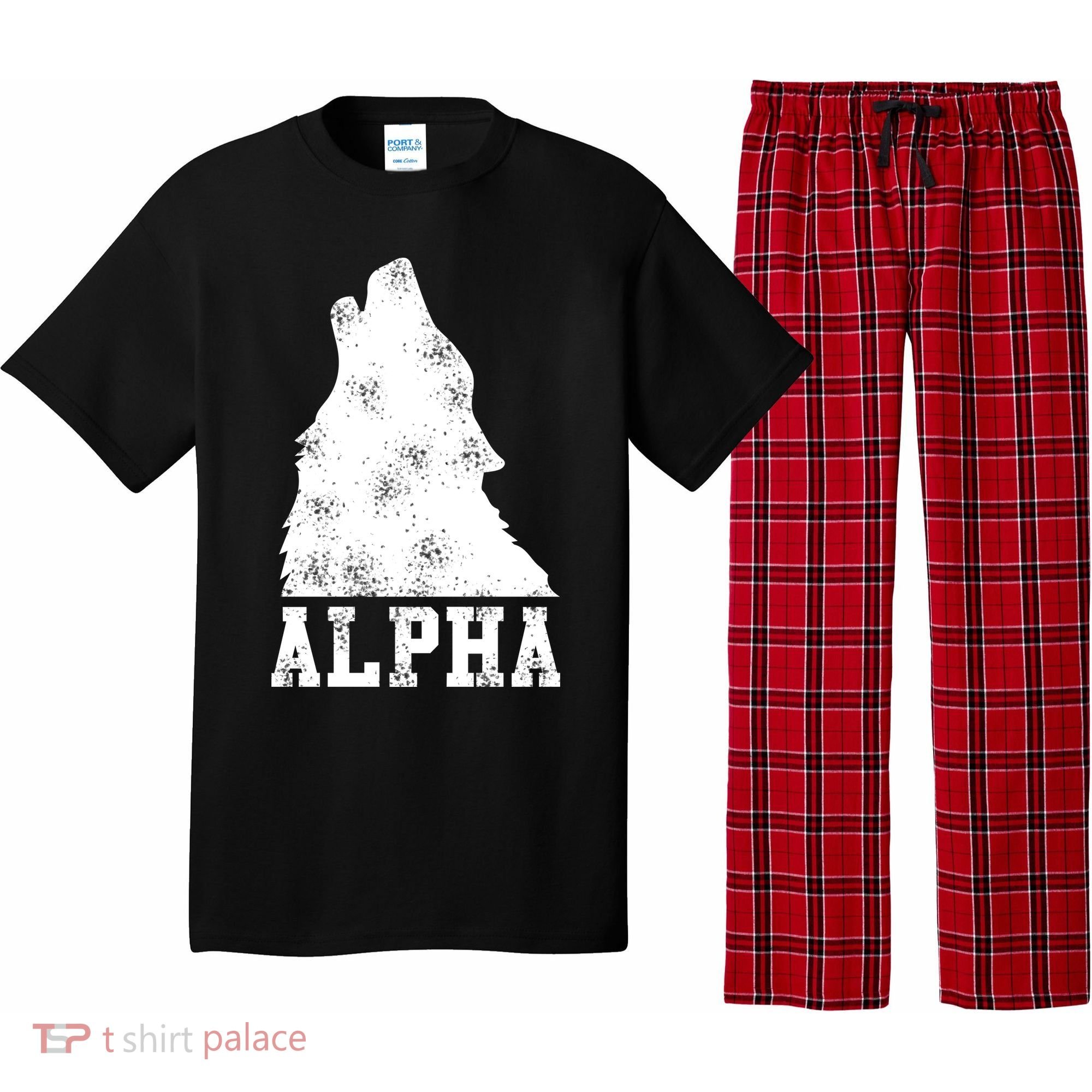 Alpha Wolf Pajama Set