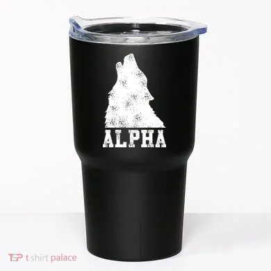 Alpha Wolf Tumbler