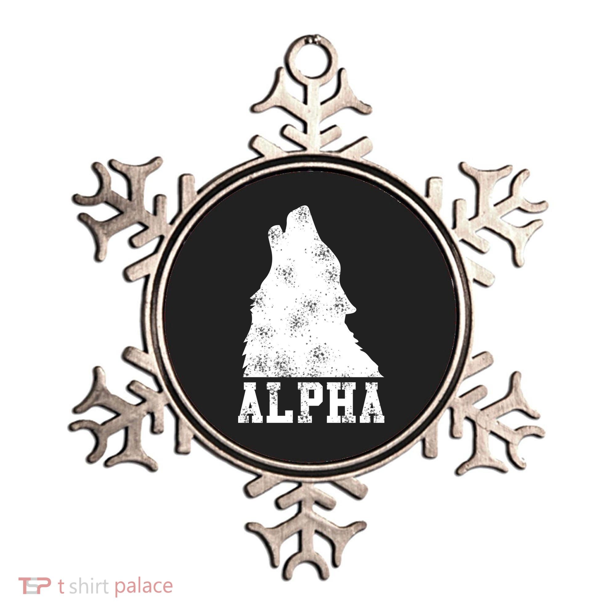 Alpha Wolf Ornament