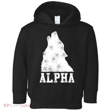 Alpha Wolf Toddler Hoodie