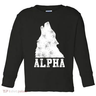 Alpha Wolf Toddler Long Sleeve