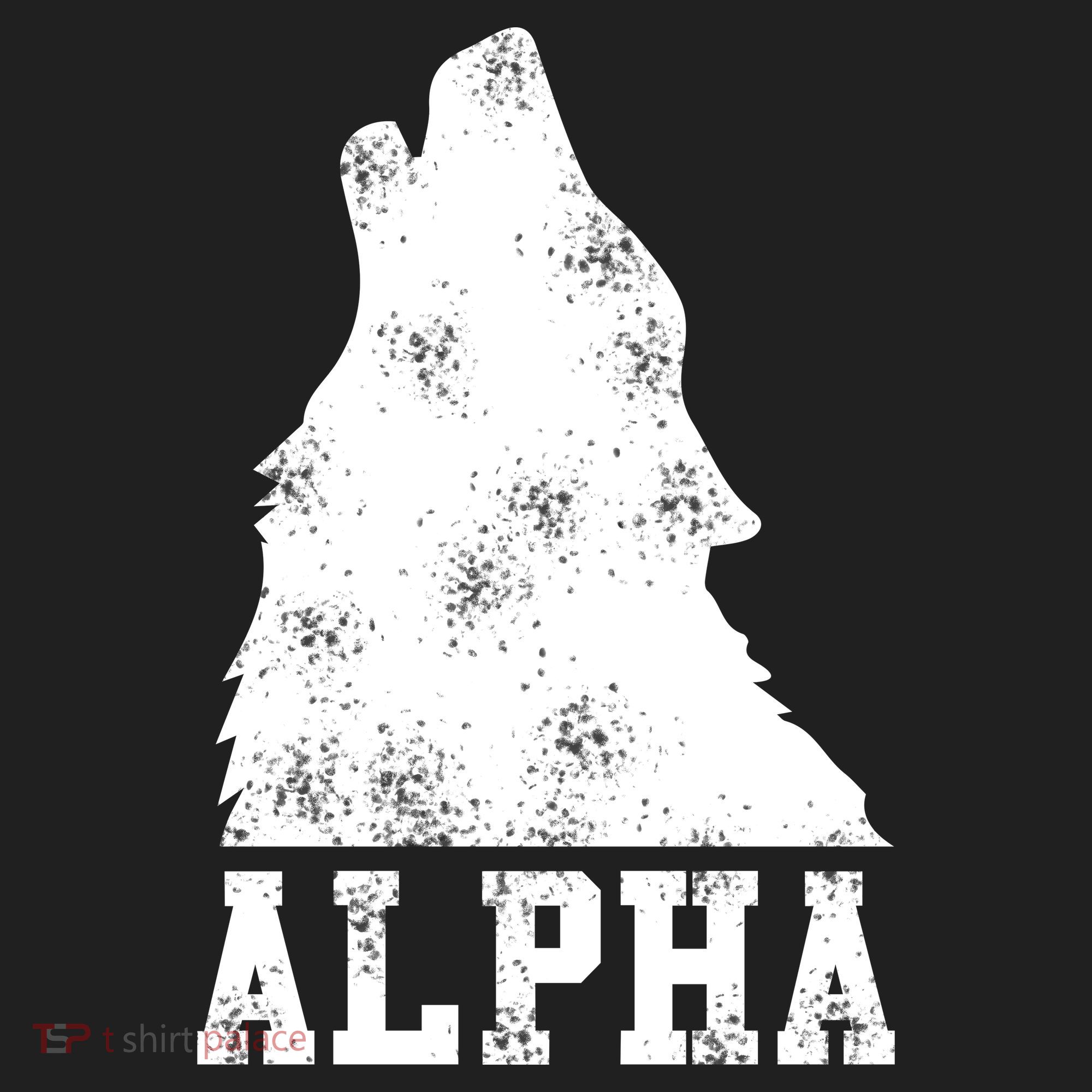 Alpha Wolf Golf Towel