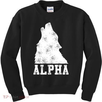 Alpha Wolf Kids Sweatshirt