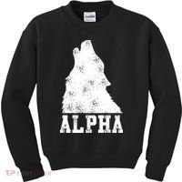 Alpha Wolf Kids Sweatshirt thumb 0